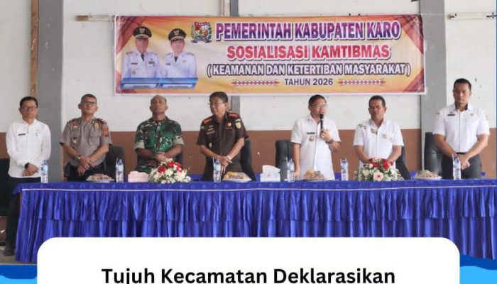 Lima Kecamatan Deklarasikan Komitmen Bersama cegah pekat