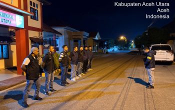 Antisipasi Kejahatan 3C dan Gangguan Kamtibmas, Sat Reskrim Polres Aceh Utara Intensifkan Patroli URC