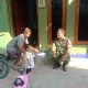 Jalin Silahturahmi Dengan Baik, Babinsa Serengan Komsos Dengan Warga Binaan