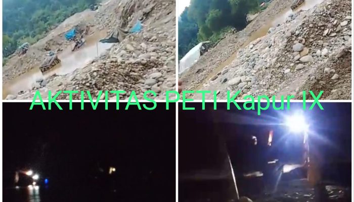 Maraknya PETI di Kapur IX, APH Setempat Bungkam, Masyarakat Minta Kapolda Sumbar Turun Tangan