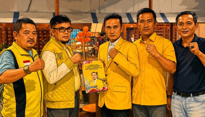 Khalis Mustiko Rampungkan Susunan Pengurus Golkar Tebo