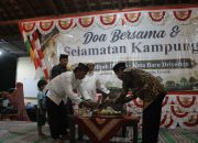 Perdana Kegiatan Sedekah Bumi dikemas Doa Bersama & Selamatan Kampung