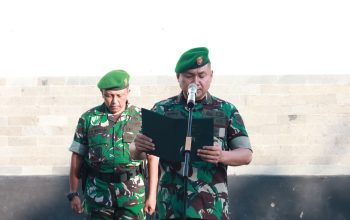 Kasdim 0620/Kabupaten Cirebon Pimpin Jam Komandan, Tekankan Disiplin dan Profesionalisme Prajurit ‎
