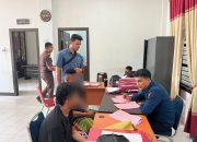 Satresnarkoba Polres Aceh Utara Serahkan Empat Tersangka Kasus Sabu ke Kejaksaan
