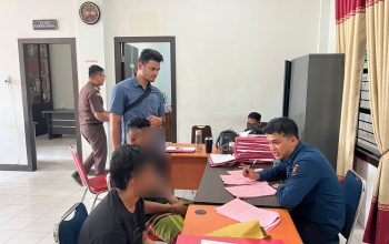 Satresnarkoba Polres Aceh Utara Serahkan Empat Tersangka Kasus Sabu ke Kejaksaan