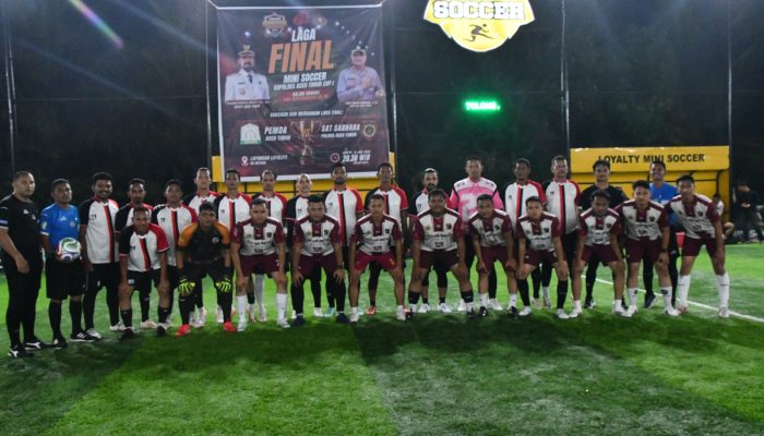 Pemkab Aceh Timur Juarai Mini Soccer HUT Bhayangkara Ke-80 Piala Kapolres Aceh Timur Cup I*
