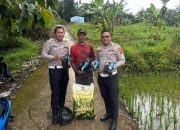 ‎Satlantas Polres Kuningan Salurkan Bibit Jagung Kepada Kelompok Petani, Wujudkan Swasembada Pangan Nasional