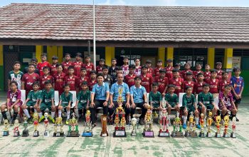 SDN Jatiluhur II Kota Bekasi Sukses Borong Gelar Juara U-9 dan U-12 di Futsal Club Fourpeo Jilid 2