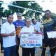 Bank Aceh Juara Turnamen Voli Legend Bhayangkara Cup 2026, Kapolres Lhokseumawe Serahkan Langsung Trofi Kemenangan.