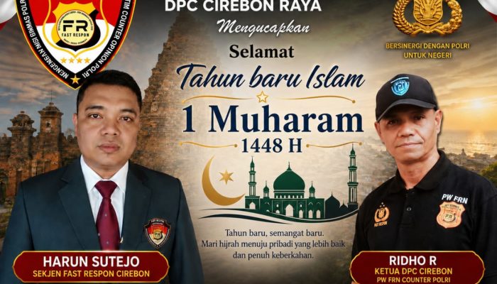 Perkumpulan Wartawan Fast Respon Nusantara Counter Polri Ucapkan Selamat Tahun Baru Islam 1 Muharam 1448 H