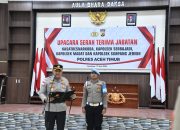 Empat Pejabat Polres Aceh Timur Berganti, Kapolres Tekankan Profesionalisme dan Pelayanan kepada Masyarakat*
