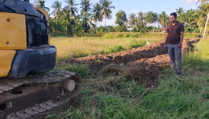 Air Mengalir Sejahterakan Petani, Infrastruktur Pertanian Jadi Prioritatas Utama Keuchik Gampong Biram Rayeuk