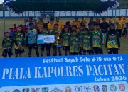 SSB Eagle Sidoharjo Raih Juara 2 Festival Sepak Bola U-12 Piala Kapolres Pacitan 2026