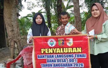 Pemerintah Tiyuh Pagar Jaya Salurkan BLT Dana Desa Tahun 2026
