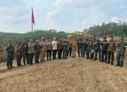 Dandim Boyolali Dampingi Tim Satgas Wasbang Tinjau Pembangunan Yonif Teritorial Pertanian, Progres Terus Dikebut ‎