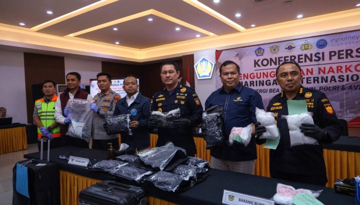 Sinergi BNN, Bea Cukai Soekarno-Hatta Dan Polri Gagalkan Penyelundupan Narkotika Jaringan Nasional -Internasional