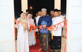 Gus Yani Resmikan Gedung Baru Kantor Desa Sidoraharjo