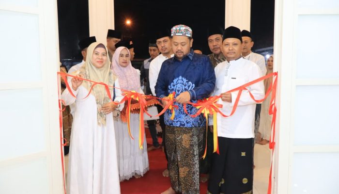 Gus Yani Resmikan Gedung Baru Kantor Desa Sidoraharjo