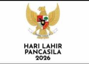Keluarga Besar sekolah dasar Negeri 83 X Nipah panjang Menggucapkan selamat hari lahir pancasila 2026