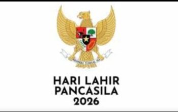 Keluarga Besar sekolah dasar Negeri 83 X Nipah panjang Menggucapkan selamat hari lahir pancasila 2026