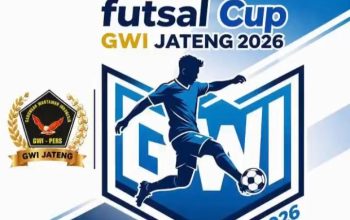 DAFTAR SEGERA TIM FUTSAL KALIAN! GWI Futsal Cup Jateng 2026 Digelar, Rebut Total Hadiah 300 Juta Rupiah