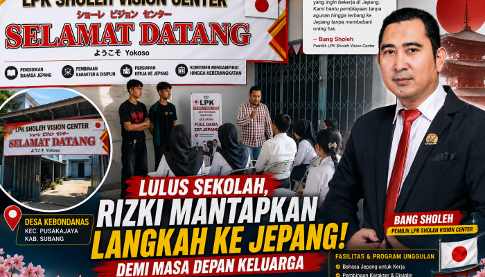 Dari Gabuswetan Menuju Negeri Sakura: Langkah Kecil Rizki Menjemput Mimpi Besar untuk Orang Tua