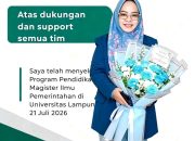 dari perjuangan menuju kebanggaan bupati mesuji hj. elfianah raih gelar m.i.p. 9 17846378840682
