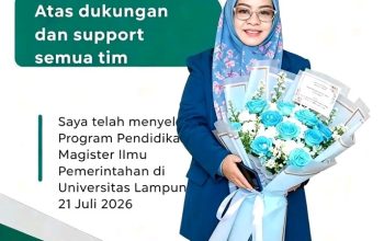 dari perjuangan menuju kebanggaan bupati mesuji hj. elfianah raih gelar m.i.p. 3 17846378840682