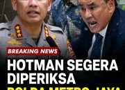 Pengacara Hotman Paris Hutapea akan diperiksa oleh Polda Metro Jaya buntut laporan terkait pernyataannya yang dinilai merendahkan profesi jurnalis.