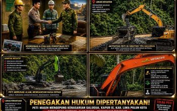 penegakan hukum dipertanyakan, surga mafia tambang di kab.50 kota: aktivitas peti masih mengepung kapur ix, alam rusak 4 623654
