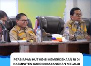Persiapan HUT ke-81 Kemerdekaan RI di Kabupaten Karo Dimatangkan Melalui Rapat Koordinasi