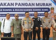 Polri untuk Masyarakat, Polda Sumsel Salurkan Bantuan Beras SPHP dan Sembako Serentak di Sumatera Selatan