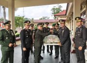 *Dandim 0420/Sarko Hadiri Upacara HUT Bhayangkara ke-80, Perkuat Sinergitas TNI-Polri di Sarolangun*