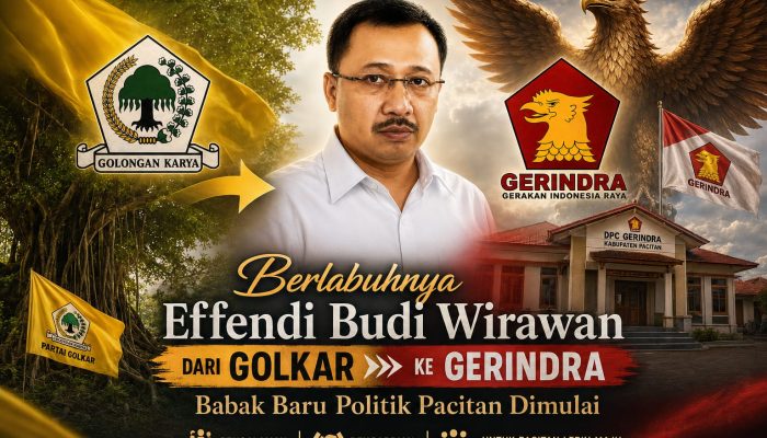 Di Bawah Sayap Garuda Sang Penjaga Beringin Kini Berlabuh, Babak Baru Politik Pacitan Dimulai