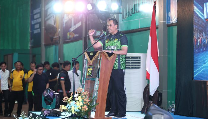 Kapolda Sumsel Buka Badminton Kapolda Cup VI 2026, Lebih dari Seribu Peserta Ramaikan Hari Bhayangkara ke-80