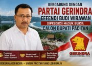 Bergabung dengan Partai Gerindra, Effendi Budi Wirawan Diprediksi Masuk Bursa Calon Bupati Pacitan