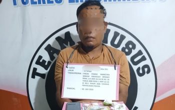 Polisi Tangkap Pengedar Sabu Dengan BB 10,75 Gram