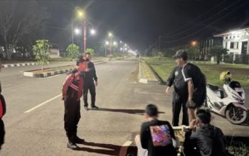 patroli presisi sat samapta polres banyuasin jaga keamanan malam, antisipasi aksi 3c 3 IMG 20260710 WA0008