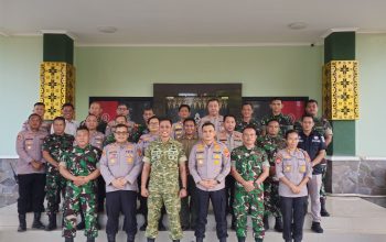 Kapolrestabes Palembang dan Dandim 0418 Perkuat Sinergi TNI–Polri, Teguhkan Komitmen Jaga Kamtibmas