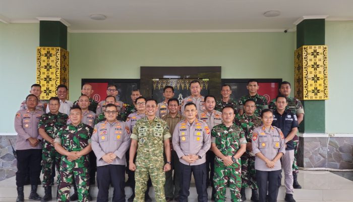 Kapolrestabes Palembang dan Dandim 0418 Perkuat Sinergi TNI–Polri, Teguhkan Komitmen Jaga Kamtibmas