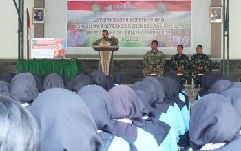 Kodim 0614/Kota Cirebon Buka Latihan Dasar Kepemimpinan Mahasiswa Poltekkes Kemenkes Tasikmalaya TA 2026