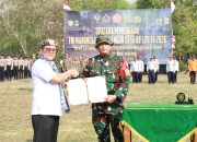 Pembukaan TMMD Reguler ke-129 Kodim 0620/Kab. Cirebon di Desa Leuweung Kencana. “Percepat Pembangunan Demi Kesejahteraan Masyarakat” ‎