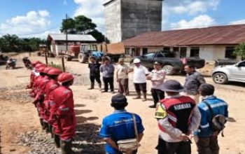 Polsek Rambutan Perkuat Sinergi Dengan Perusahan Perkebunan Antisipasi Karhutlah