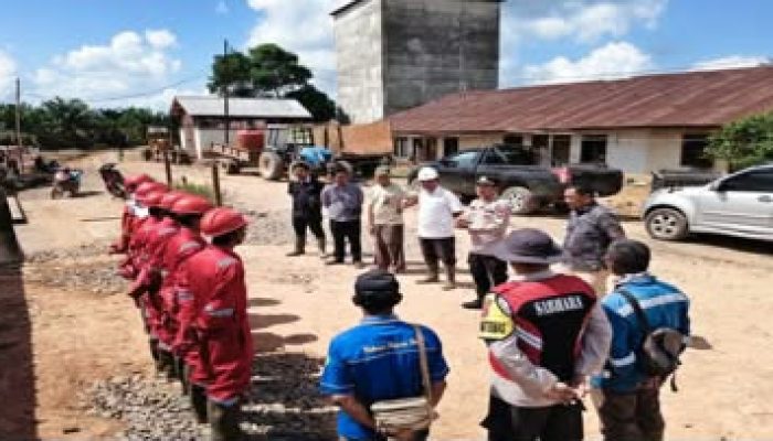 Polsek Rambutan Perkuat Sinergi Dengan Perusahan Perkebunan Antisipasi Karhutlah