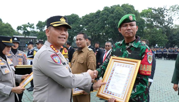 Babinsa Kejaksan Raih Juara Dua Lomba Tiga Pilar HUT Bhayangkara ke-80 ‎
