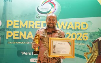 Pemred Award 2026 atas Komitmen Keterbukaan Informasi*