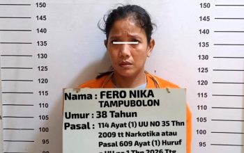 Satresnarkoba Polres Labuhanbatu Tangkap Perempuan Pengedar Sabu
