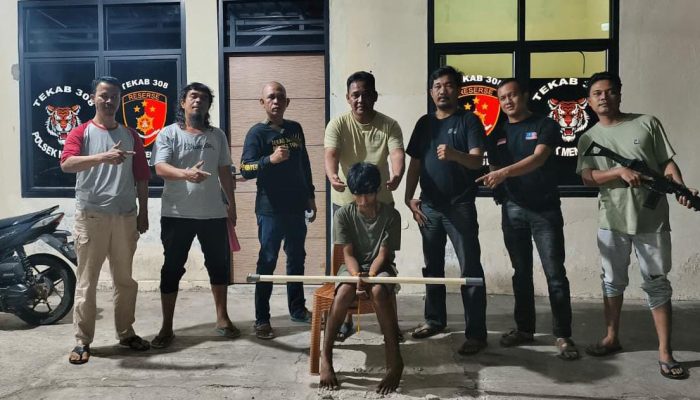 Aksi Nekat Predator Mesin Bor Air Berakhir Polsek Menggala Ringkus Pelaku, Mesin Curian Berhasil Diamankan