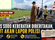 Kades Sodo Ismangil Telepon Media, Keberatan atas Pemberitaan Proyek P3.TGAi dan Sebut Akan Lapor Polisi