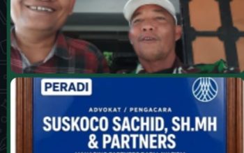 PHHI Mawar Hijau di Bawah Komando Daryanto SKP Bersinergi dengan DPC Peradi Suskoco Sachid,SH.MH